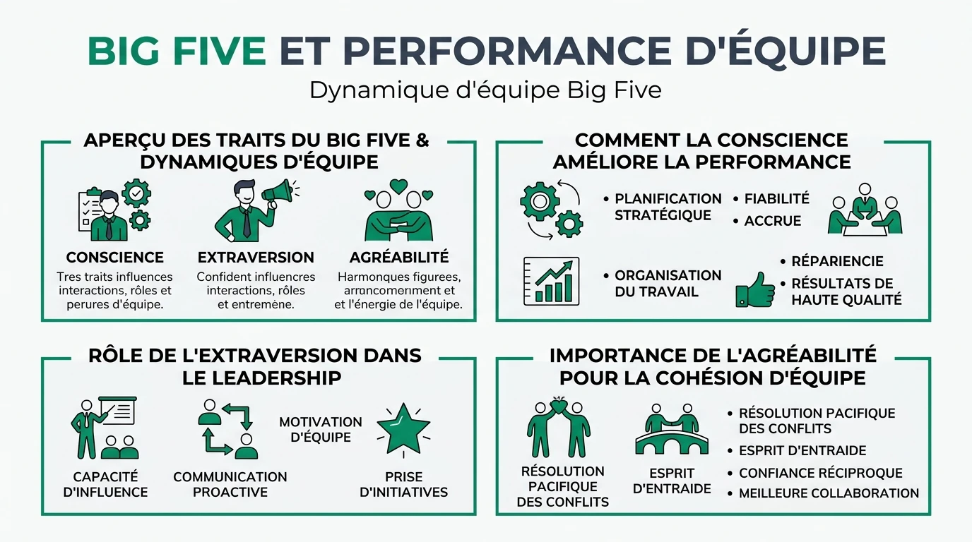 Big Five et dynamique d'équipe au travail : former des équipes ...