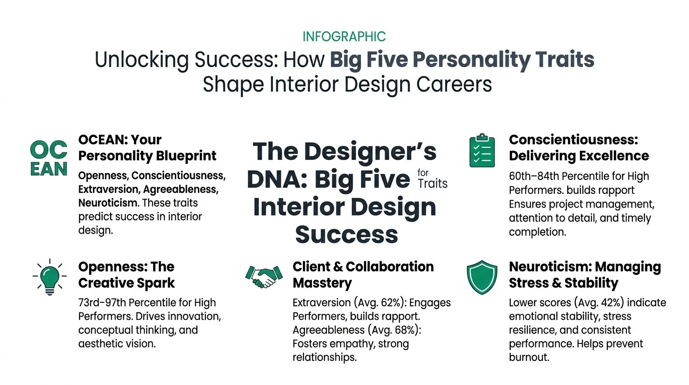 Unlocking Success: How Big Five Personality Traits Shape Interior ...