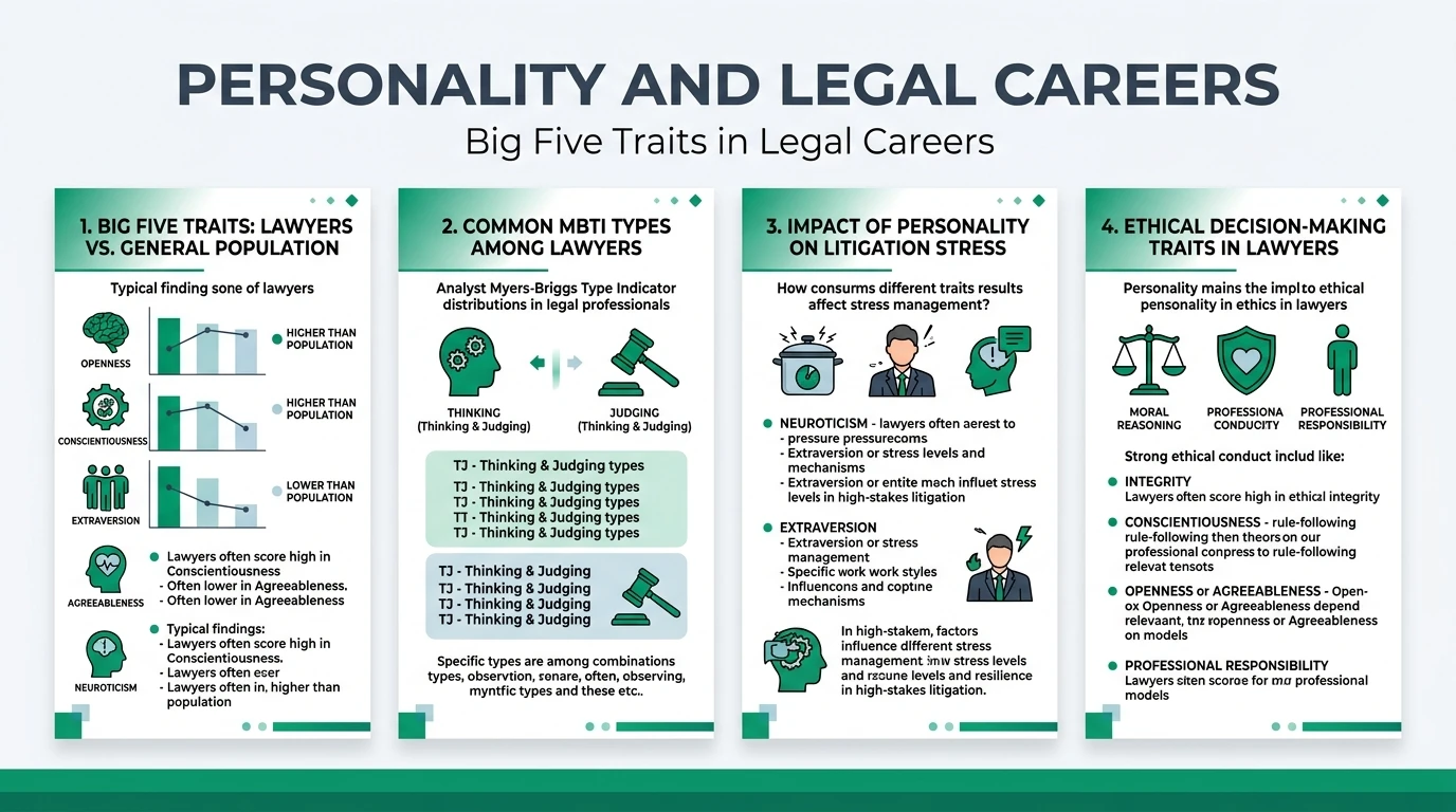 Personality Legal Careers Big Five | Psychometric Research