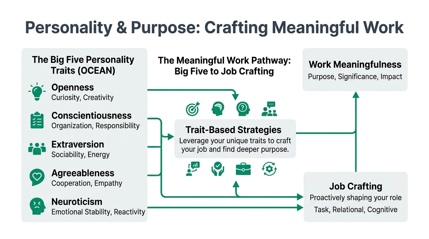 Big Five Personality Traits and Work Meaningfulness: Finding Purpose ...